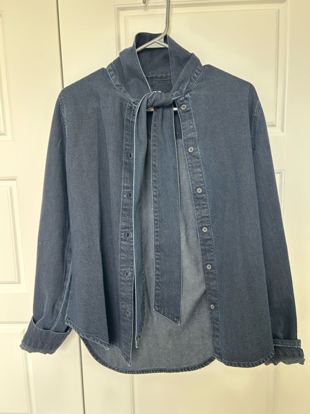 DL1961 Dark Denim Button-Up Shirt
